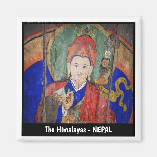 Guru Rinpoche, Buddha, Everest Trail - Nepal Magnet