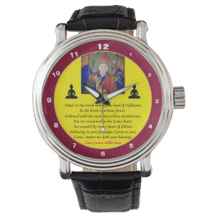 Guru Rinpoche & Seven Line Gebet /Padmasambhava Armbanduhr