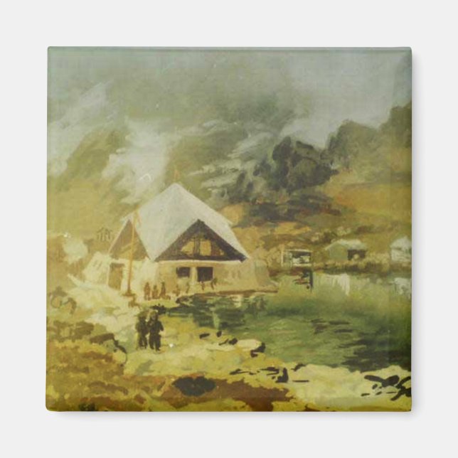 Gurudwara Hemkunt Sahib von Shekhar Joshi Magnet (Vorne)