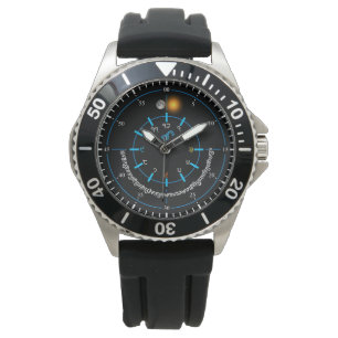 Gurumukhi Punjabi-Armbanduhr für Männer Armbanduhr