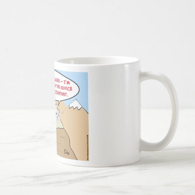Gururatesteuerbuchhalter Kaffeetasse (Rechts)