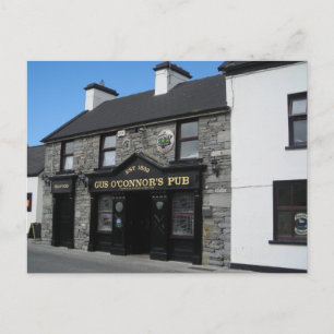 Gus O'Connor's Pub in Doolin Irland Postkarte