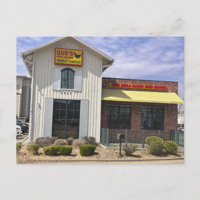 Gus’s World Famous Fried Chicken Postkarte (Vorderseite)