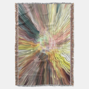 Gush of Pastellfarben wirbeln Blanket Decke