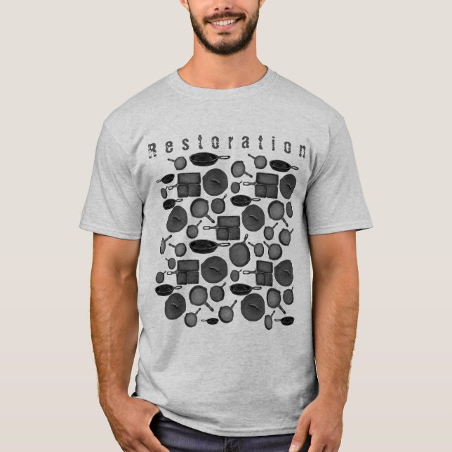 Gusseisensammler T-Shirt (Vorderseite)