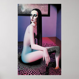 Gussiup and Ready - Ken Gage Surreal Art Poster