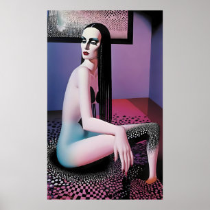 Gussiup and Ready - Ken Gage Surreal Art Poster