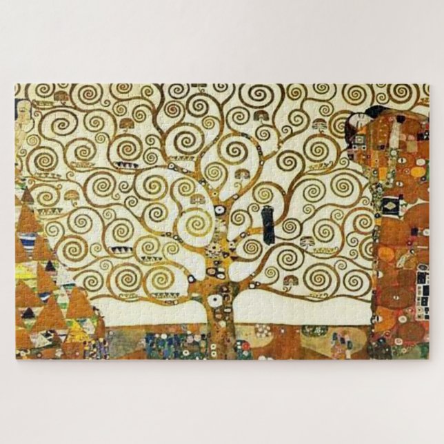Gustav Kilmts Baum des Lebens Puzzle (Horizontal)