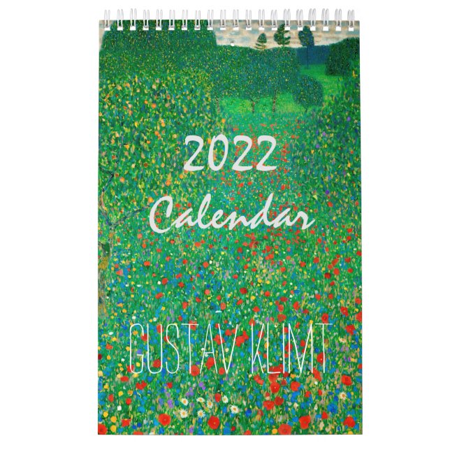 Gustav Klimt 2022 Kalender (Titelbild)