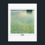 Gustav Klimt #218 - Fine Art Postcard Postkarte<br><div class="desc">Gustav Klimt - Insel im Attersee 1902. Art & Signatur Postkarte #218 von The Zedign House. Weitere Bilder und Designs von Gustav Klimt - Gemälde & Zeichnungen finden Sie unter https://books.zedign.com/zas/166.html</div>