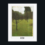Gustav Klimt #268 - Fine Art Postcard Postkarte<br><div class="desc">Gustav Klimt - Orchard 1896. Art & Signatur Postkarte #268 von The Zedign House. Weitere Bilder und Designs von Gustav Klimt - Gemälde & Zeichnungen finden Sie unter https://books.zedign.com/zas/166.html</div>