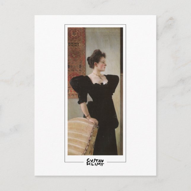 Gustav Klimt #372 - Kunsthandwerkskarte Postkarte (Vorderseite)