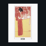 Gustav Klimt #48 - Fine Art Postcard Postkarte<br><div class="desc">Gustav Klimt - Musik 1901. Art & Signatur Postkarte Nr. 48 von The Zedign House. Weitere Bilder und Designs von Gustav Klimt - Gemälde & Zeichnungen finden Sie unter https://books.zedign.com/zas/166.html</div>