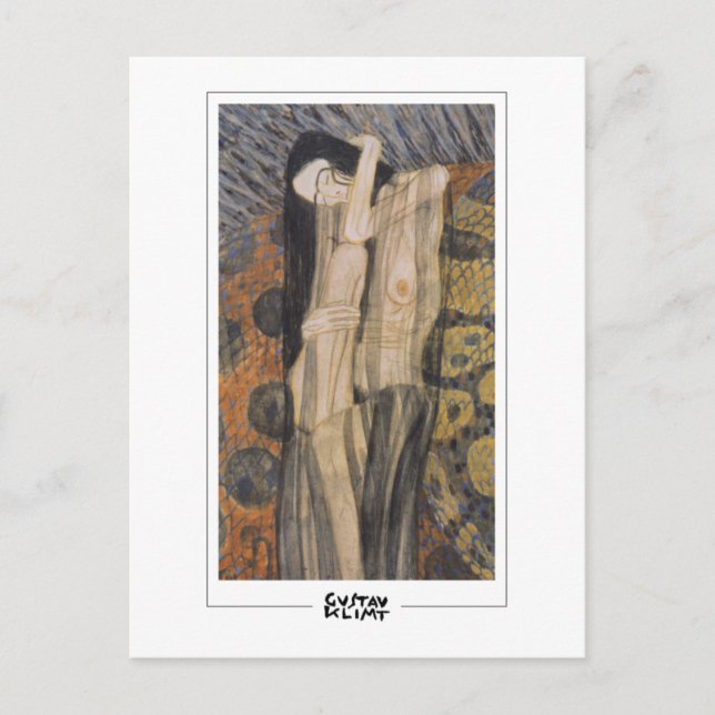 Gustav Klimt #491 - Kunsthistorkarte Postkarte (Vorderseite)
