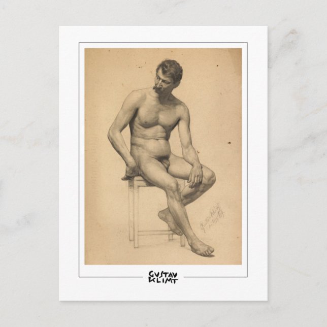 Gustav Klimt #514 - Kunsthandwerkskarte Postkarte (Vorderseite)
