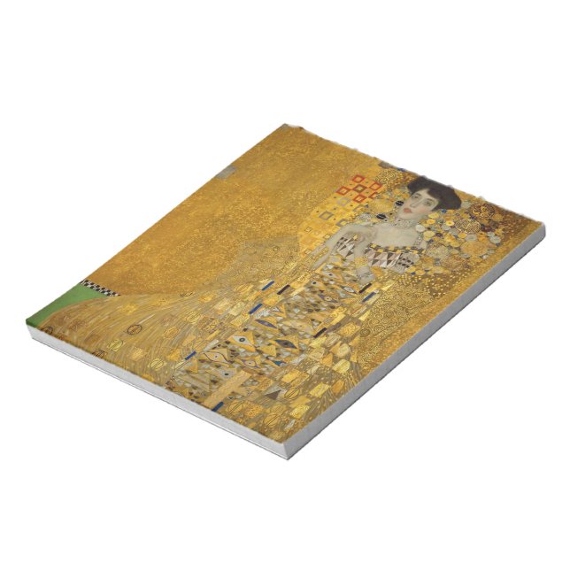 Gustav Klimt - Adele Bloch-Bauer I Notizblock (Rotiert)