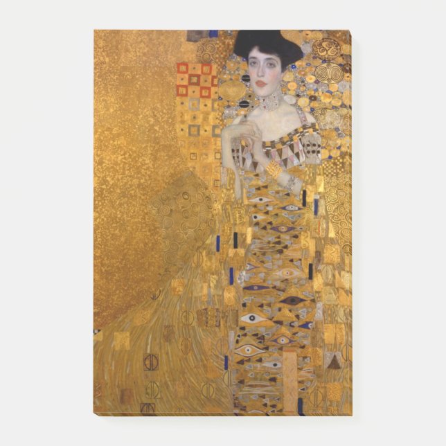 Gustav Klimt - Adele Bloch-Bauer I. Post-it Klebezettel (Vorderseite)