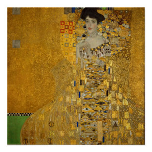 Gustav Klimt - Adele Bloch-Bauer I Poster