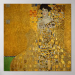 Gustav Klimt - Adele Bloch-Bauer I Poster<br><div class="desc">Adele Bloch-Bauer I von Gustav Klimt. Schönes Gemälde einer schönen Frau mit einem schönen Lächeln. Gemalt in goldenen Farben mit künstlerischen Werten des Jugendstils. Erhältlich auf vielen verschiedenen Geschenkideen und wunderbaren Produkten für Kunstliebhaber. Karo in unserem Shop für verwandte Produkte mit diesem Kunstwerk und entdecken auch andere großartige Gemälde von...</div>