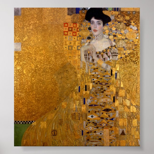 Gustav Klimt - Adele Bloch-Bauer I. Poster (Vorne)