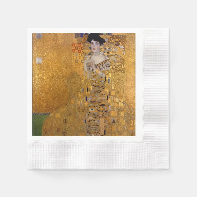Gustav Klimt - Adele Bloch-Bauer I. Serviette (Vorderseite)