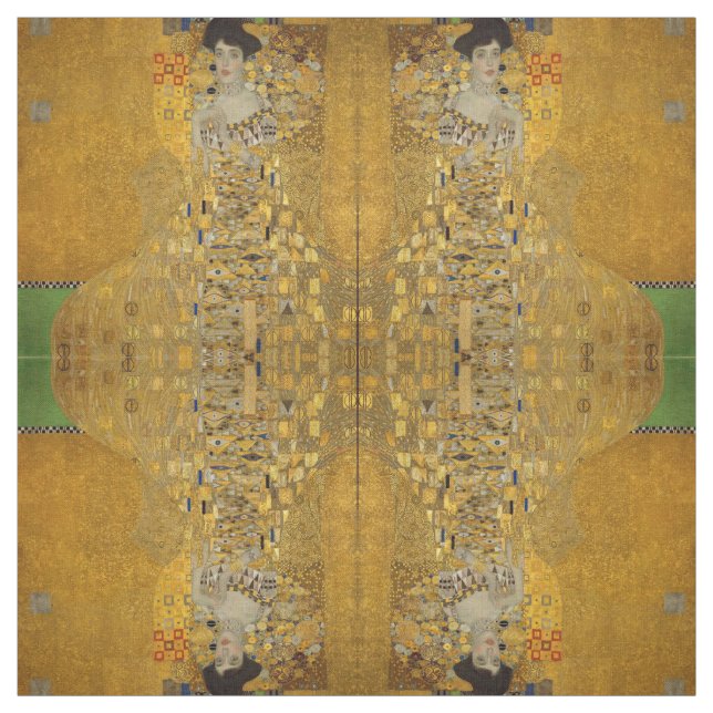 Gustav Klimt - Adele Bloch-Bauer I Stoff (Muster)