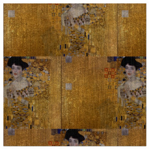 Gustav Klimt - Adele Bloch-Bauer I. Stoff