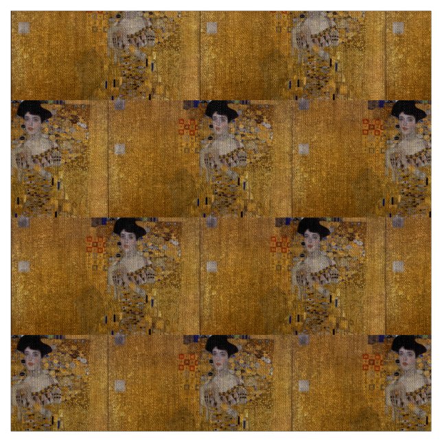 Gustav Klimt - Adele Bloch-Bauer I. Stoff (Muster)