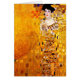 Gustav Klimt Adele Bloch-Bauer Vintager Jugendstil