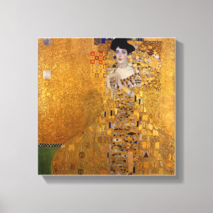 Gustav Klimt,Adele,Jugendstil,Deko,Gold,Gemälde Leinwanddruck