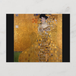 Gustav Klimt,Adele,Jugendstil,Deko,Gold,Gemälde Postkarte