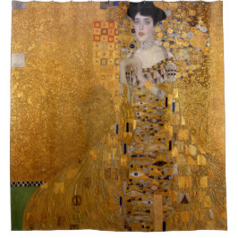 Gustav Klimt Adele, Kunst-Deko, Kunst nouveau, Duschvorhang