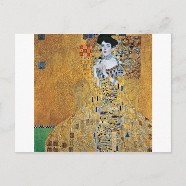 Gustav Klimt - Adele Postkarte (Vorderseite)