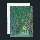 Gustav Klimt - Allee im Park Schloss Kammer<br><div class="desc">Avenue im Salzkammergut - Gustav Klimt,  Oil on Leinwand,  1912</div>