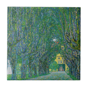 Gustav Klimt - Allee im Park Schloss Kammer Fliese