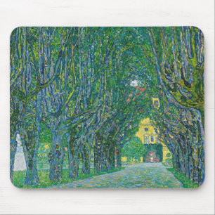 Gustav Klimt - Allee im Park Schloss Kammer Mousepad