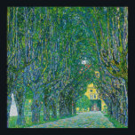 Gustav Klimt - Allee im Park Schloss Kammer Poster<br><div class="desc">Avenue im Salzkammergut - Gustav Klimt,  Oil on Leinwand,  1912</div>
