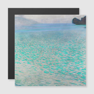 Gustav Klimt - Am Attersee Magnetkarte