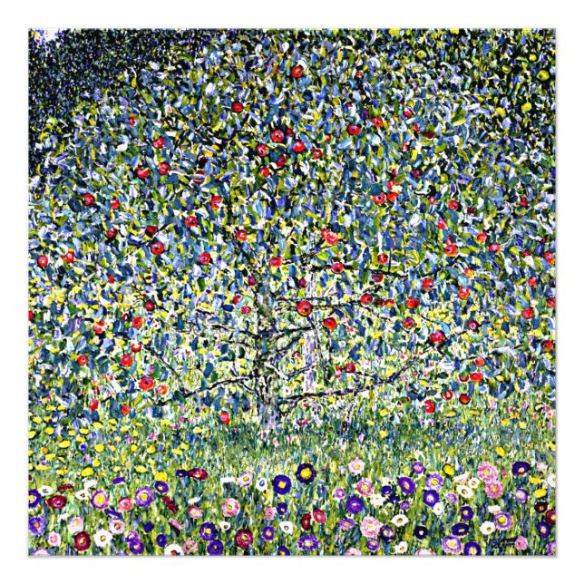 Gustav Klimt - Apfelbaum, 1 Fotodruck (Vorne)