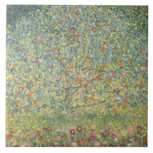 Gustav Klimt Apfelbaum Fliese