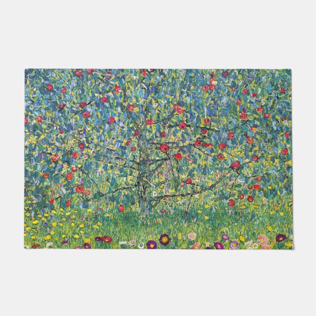 Gustav Klimt - Apfelbaum Fußmatte (Vorderseite)