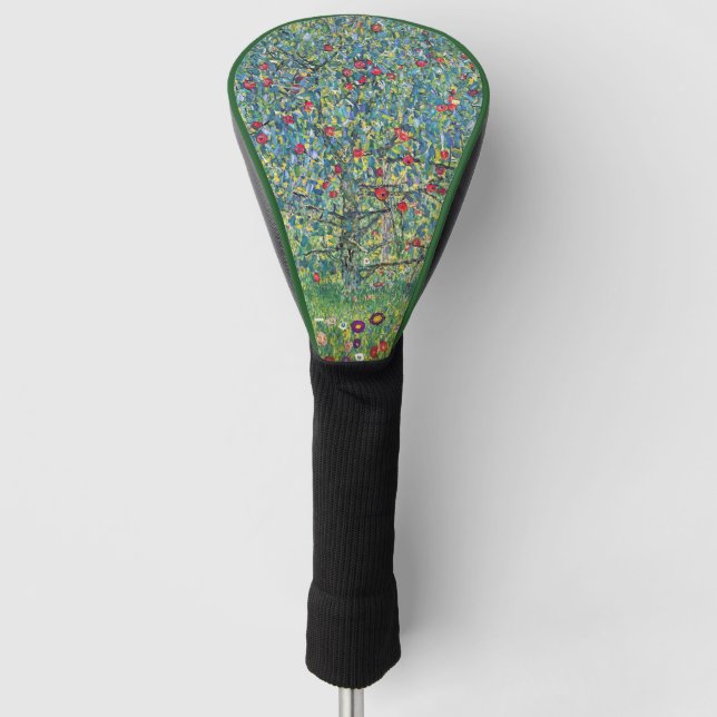 Gustav Klimt - Apfelbaum Golf Headcover (Vorderseite)