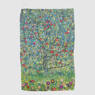 Gustav Klimt - Apfelbaum Golfhandtuch