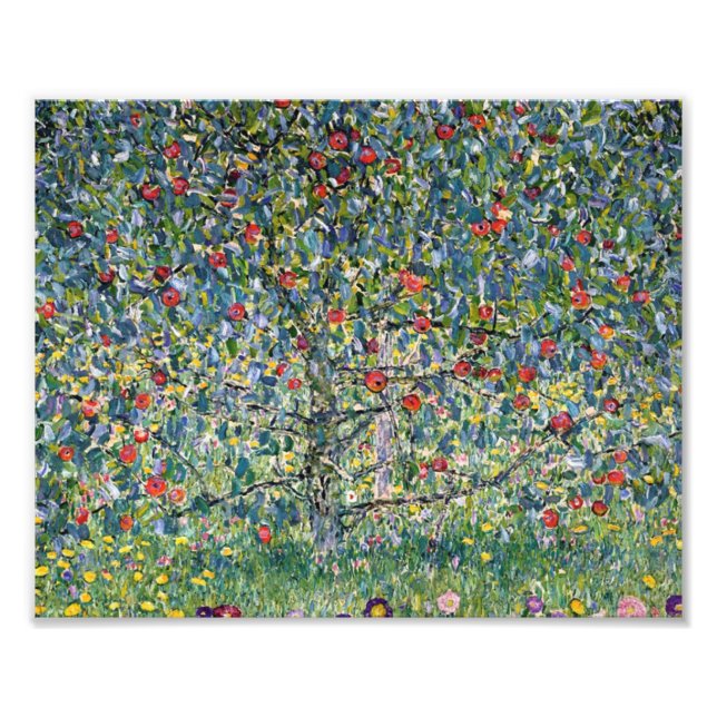 Gustav Klimt - Apfelbaum I Fotodruck (Vorne)