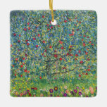 Gustav Klimt - Apfelbaum Keramikornament<br><div class="desc">Apfelbaum I - Gustav Klimt,  Öl auf Leinwand,  1907</div>