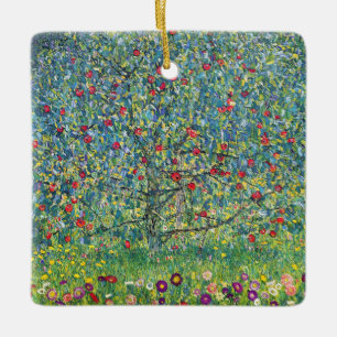 Gustav Klimt - Apfelbaum Keramikornament