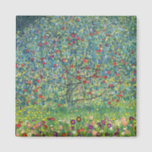 Gustav Klimt - Apfelbaum Magnet<br><div class="desc">Apfelbaum I - Gustav Klimt,  Öl auf Leinwand,  1907</div>