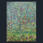 Gustav Klimt - Apfelbaum Notizblock<br><div class="desc">Apfelbaum I - Gustav Klimt,  Öl auf Leinwand,  1907</div>