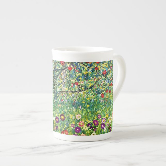Gustav Klimt: Apfelbaum Prozellantasse (Vorderseite Rechts)
