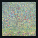 Gustav Klimt - Apfelbaum Steinuntersetzer<br><div class="desc">Apfelbaum I - Gustav Klimt,  Öl auf Leinwand,  1907</div>